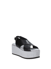 Sandali zeppa Nero Pregunta