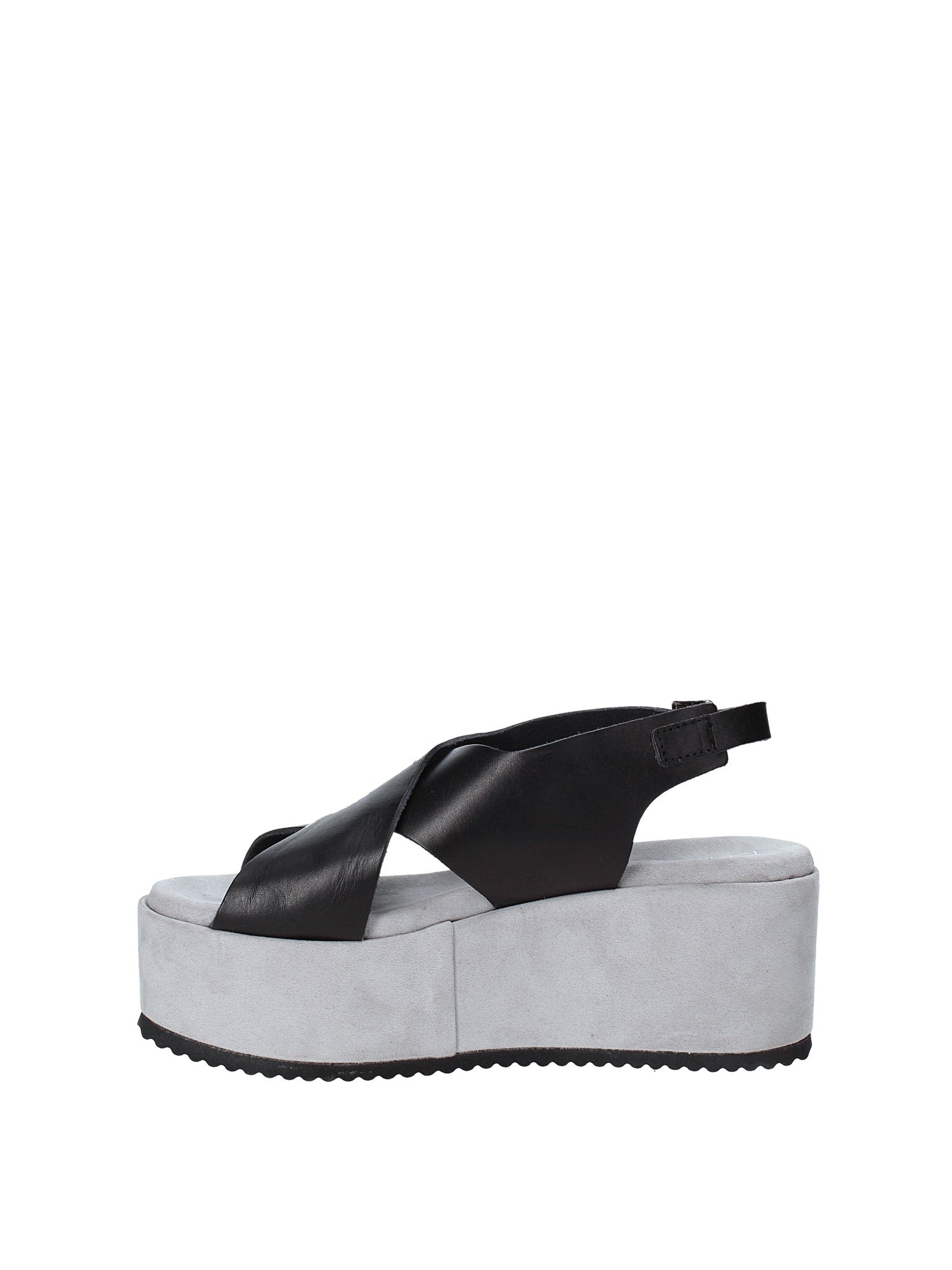 Sandali zeppa Nero Pregunta