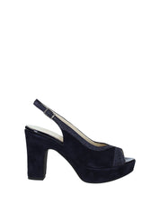 Sandali tacco Blu Soffice Sogno