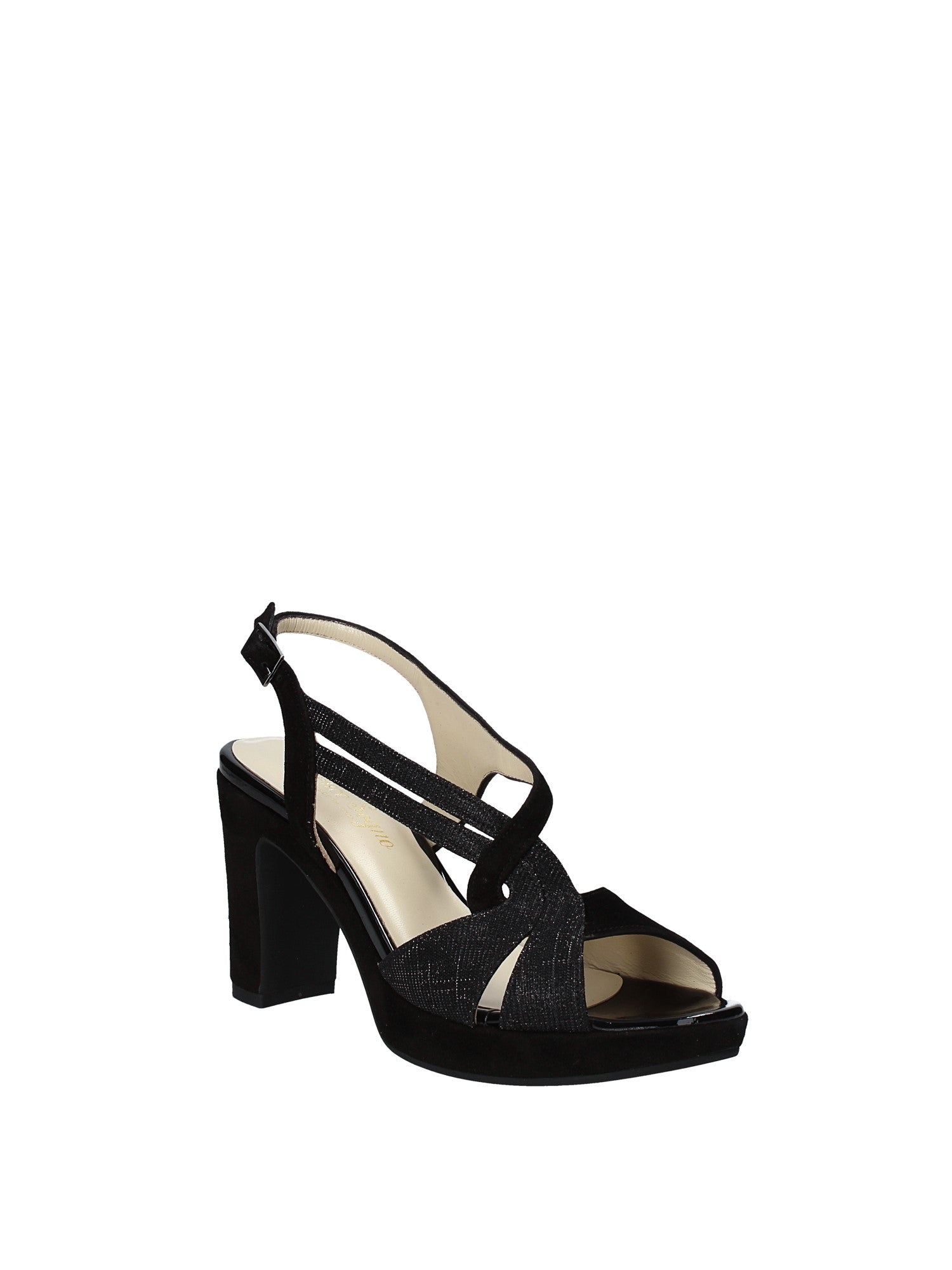 Sandali tacco Nero Soffice Sogno