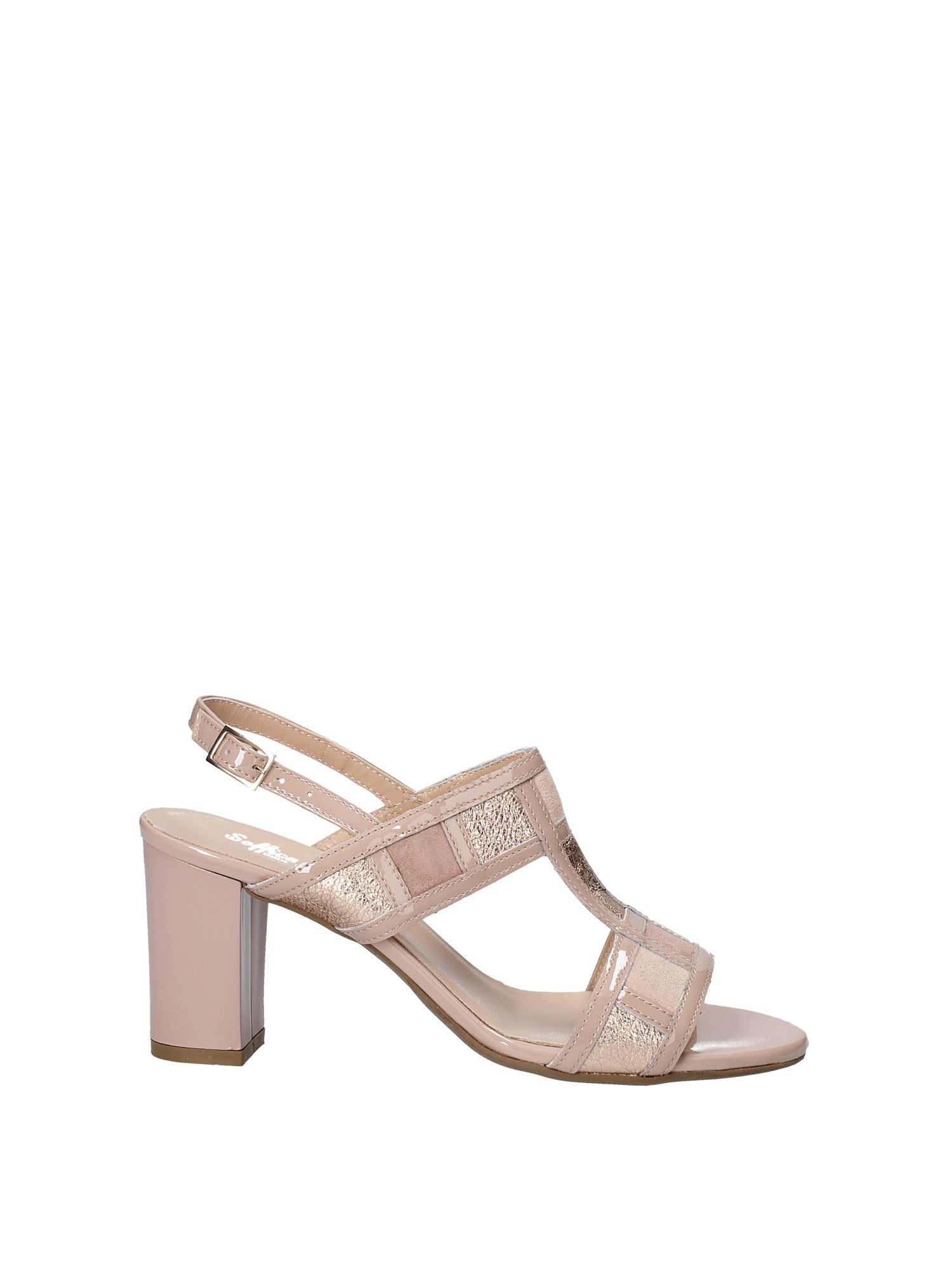 Sandali tacco Rosa Soffice Sogno