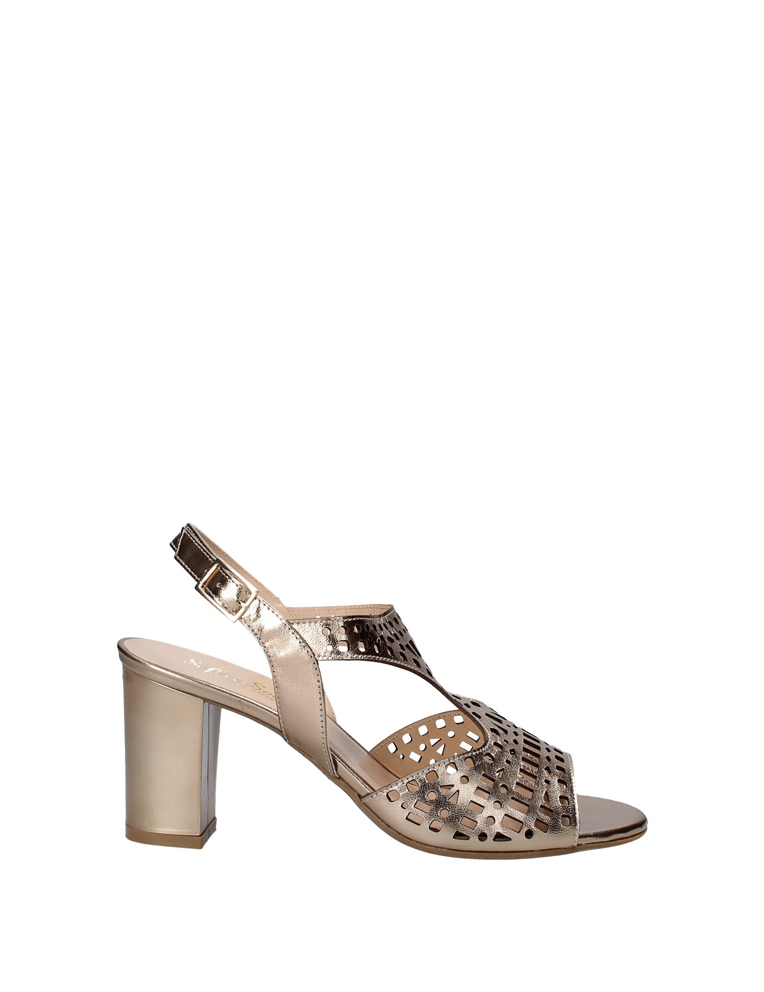 Sandali tacco Dorato Soffice Sogno