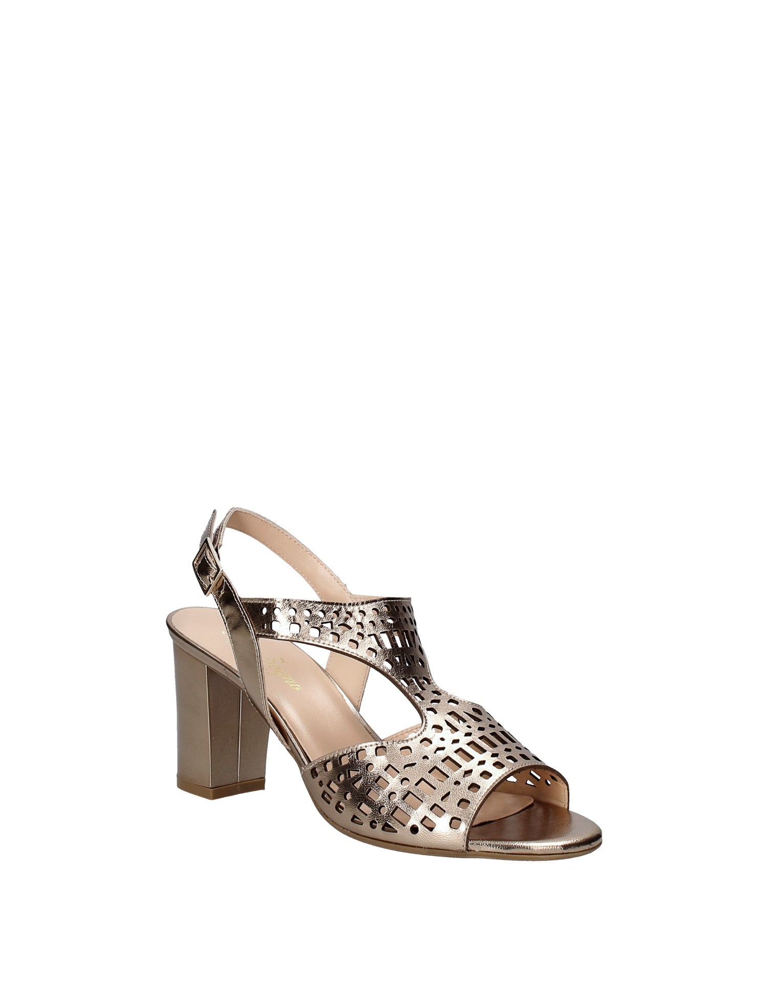 Sandali tacco Dorato Soffice Sogno