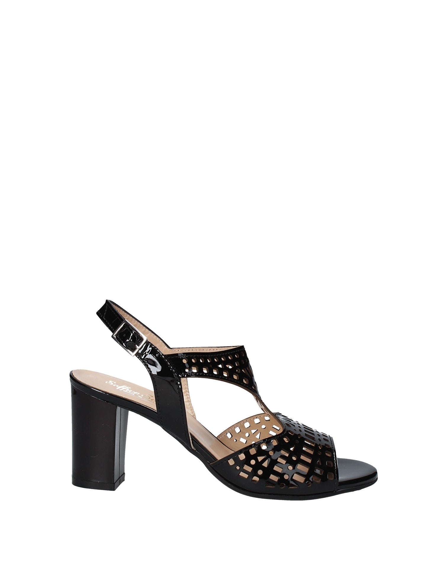 Sandali tacco Nero Soffice Sogno