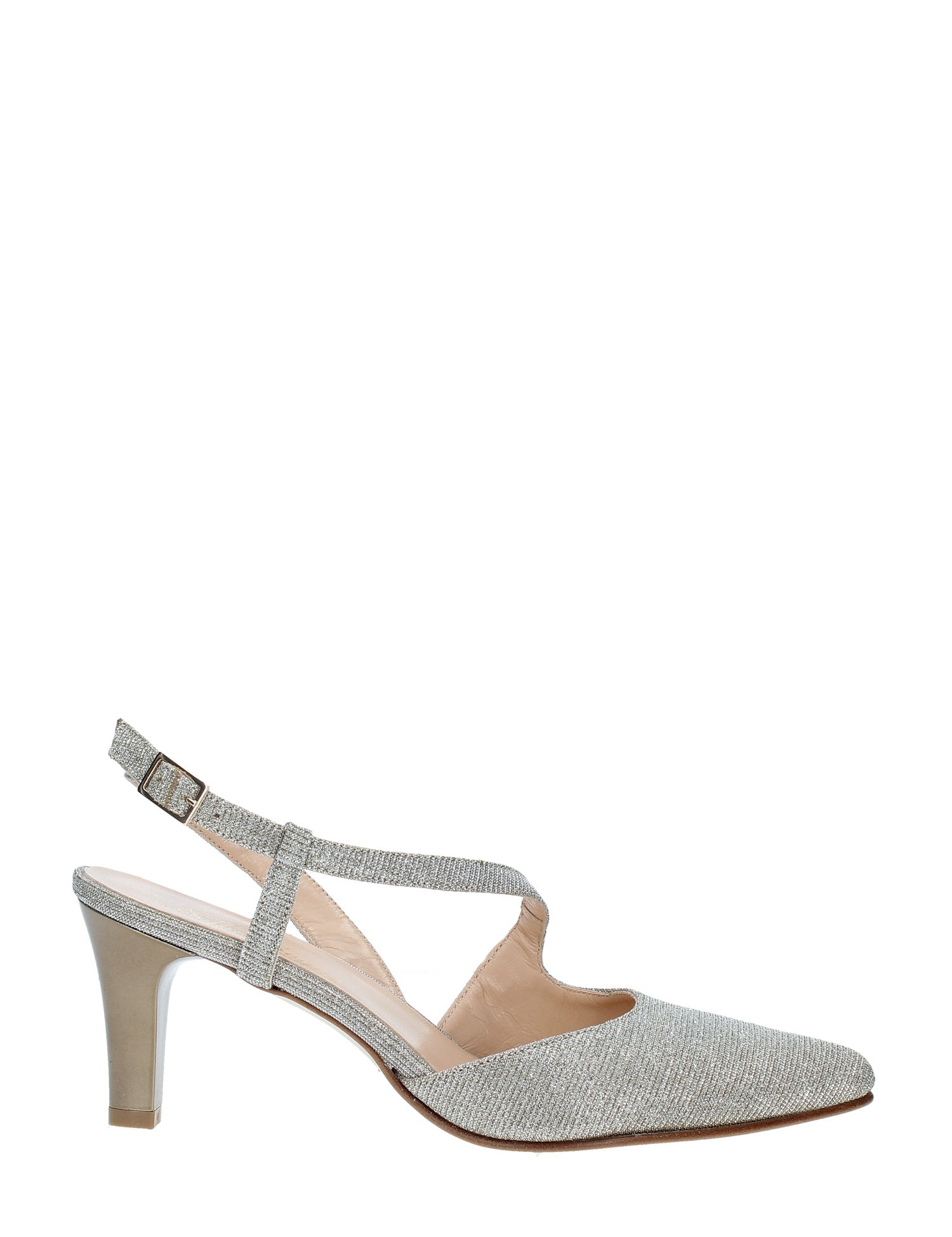 Sandali tacco Beige Soffice Sogno