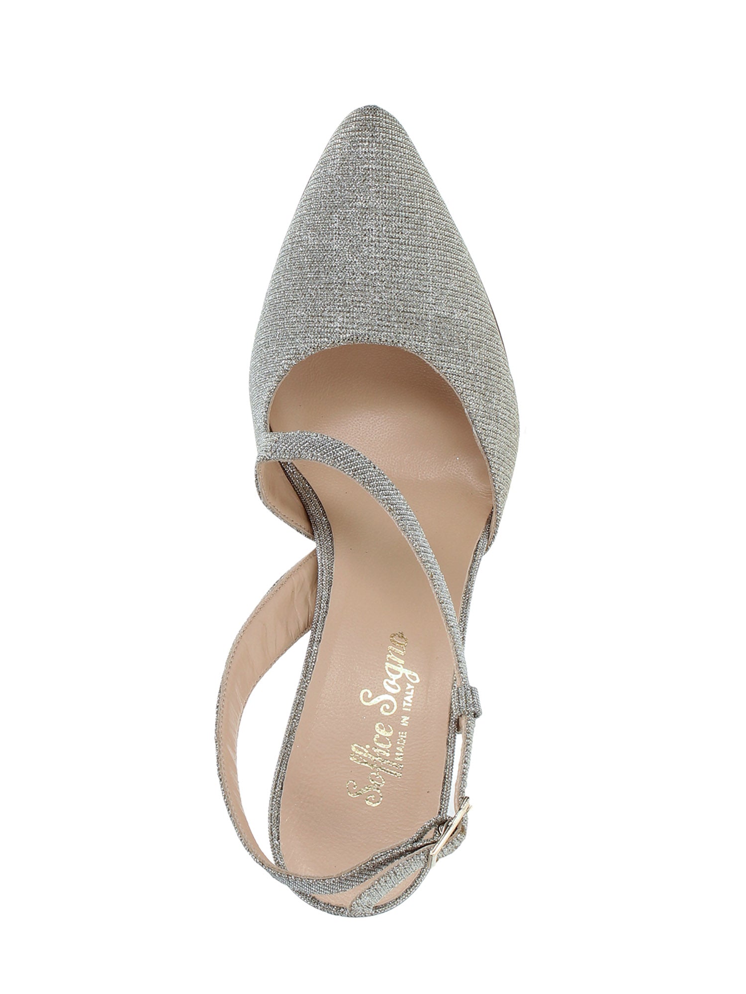 Sandali tacco Beige Soffice Sogno