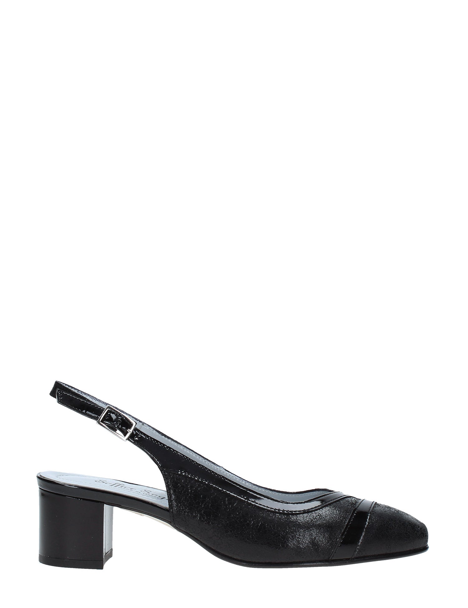 Sandali tacco Nero Soffice Sogno