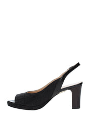 Sandali tacco Nero Soffice Sogno