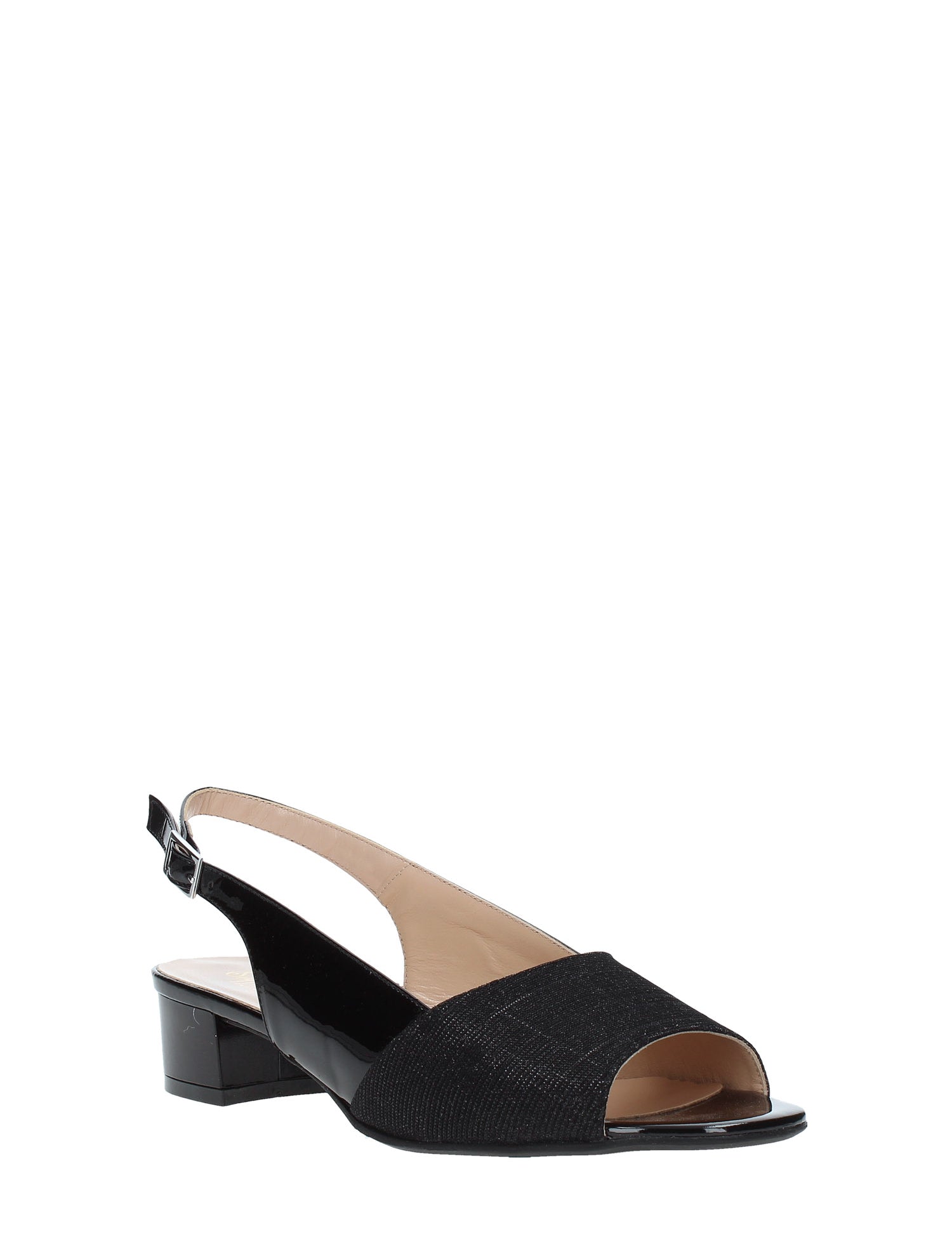 Sandali tacco Nero Soffice Sogno