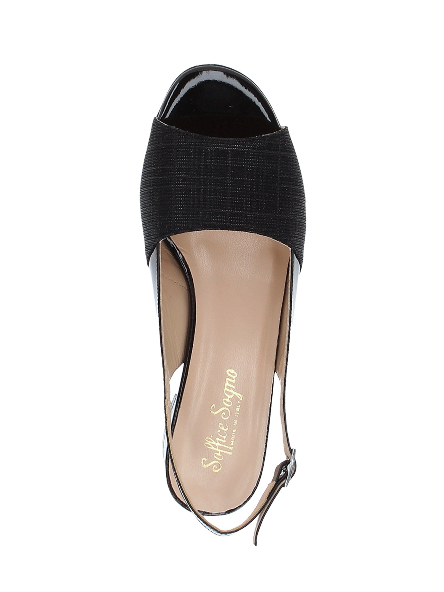 Sandali tacco Nero Soffice Sogno