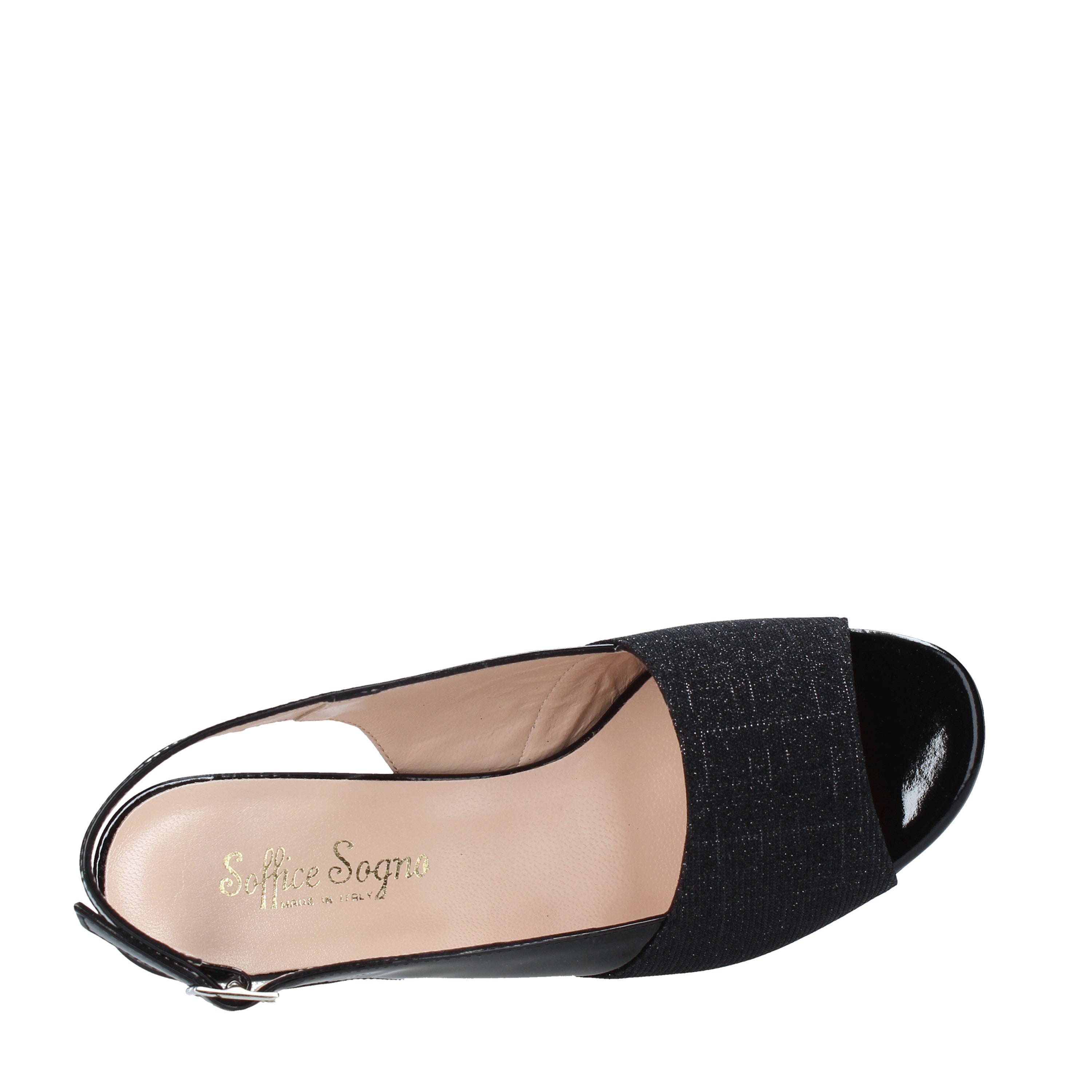 Sandali tacco Nero Soffice Sogno