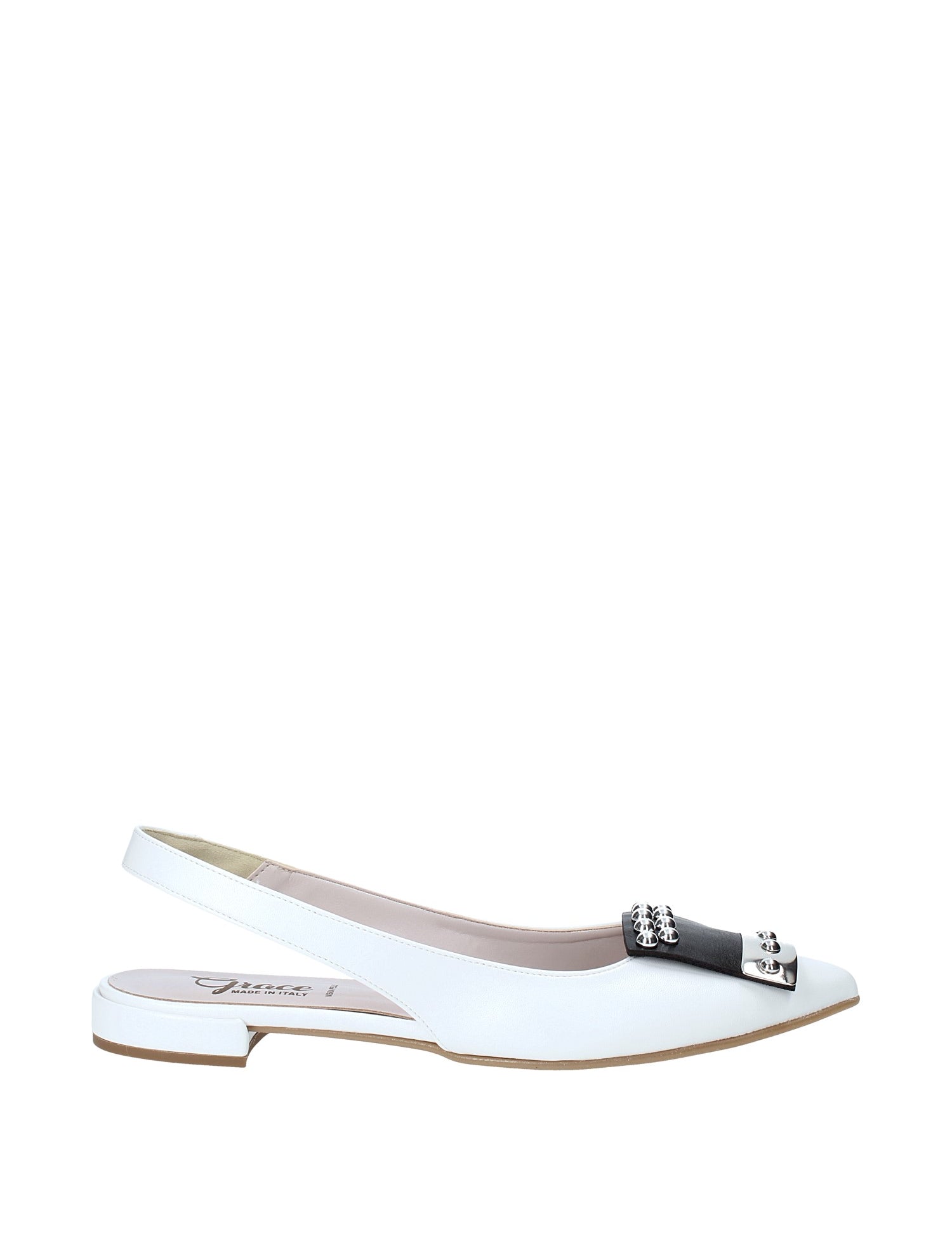 Sabot Bianco Grace Shoes
