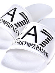 Ciabatte Bianco nero Ea7 Emporio Armani