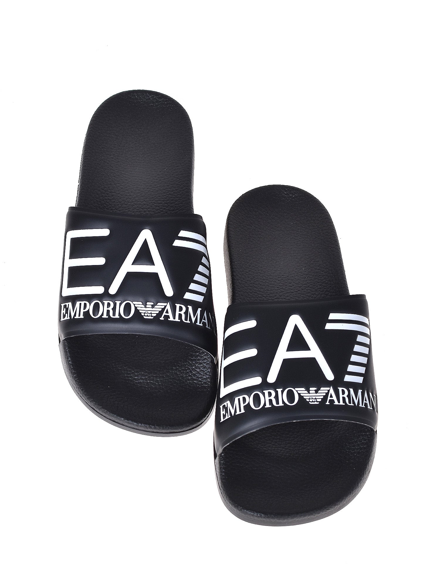 Ciabatte Nero bianco Ea7 Emporio Armani