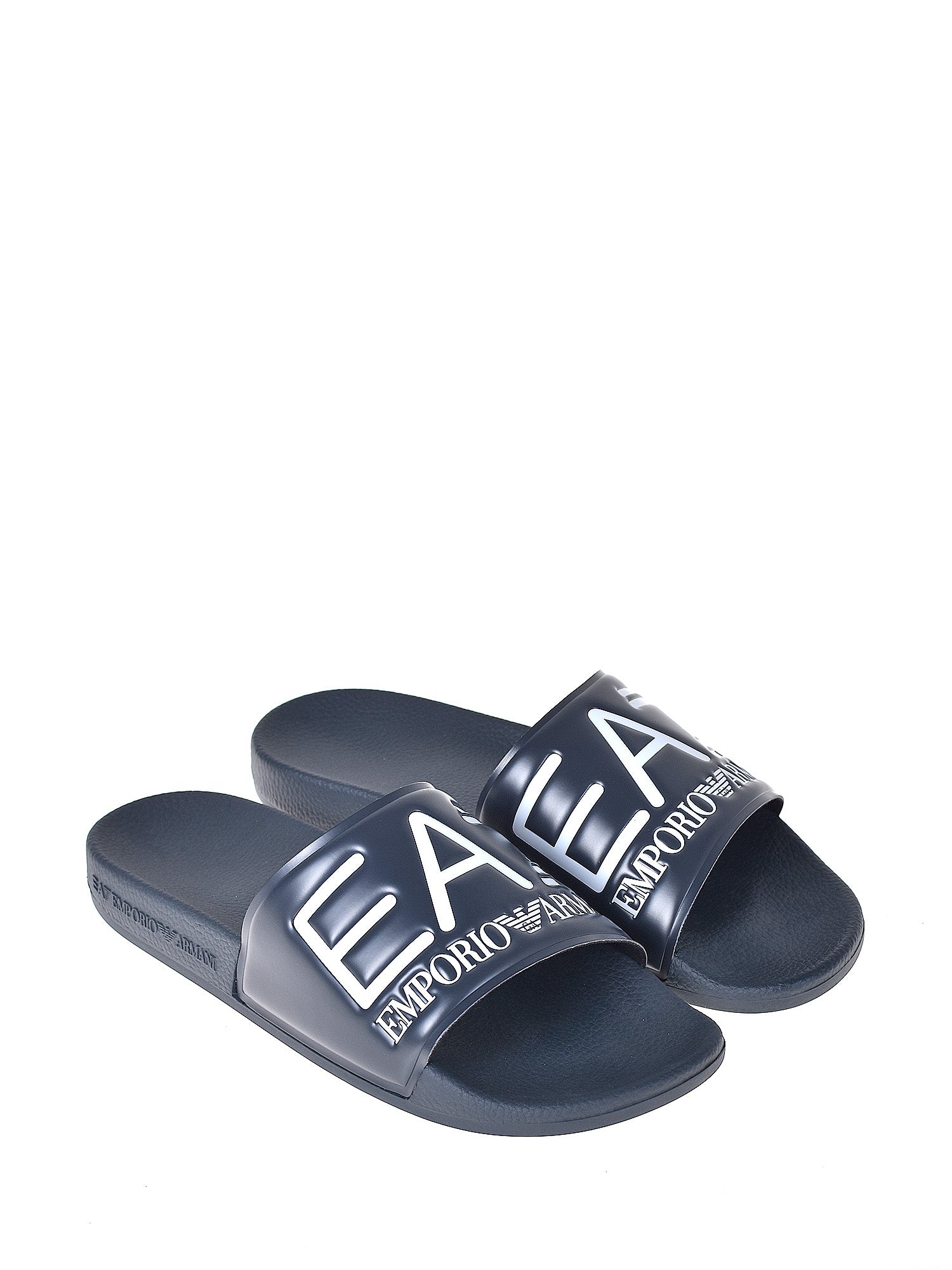 Ciabatte Blu bianco Ea7 Emporio Armani