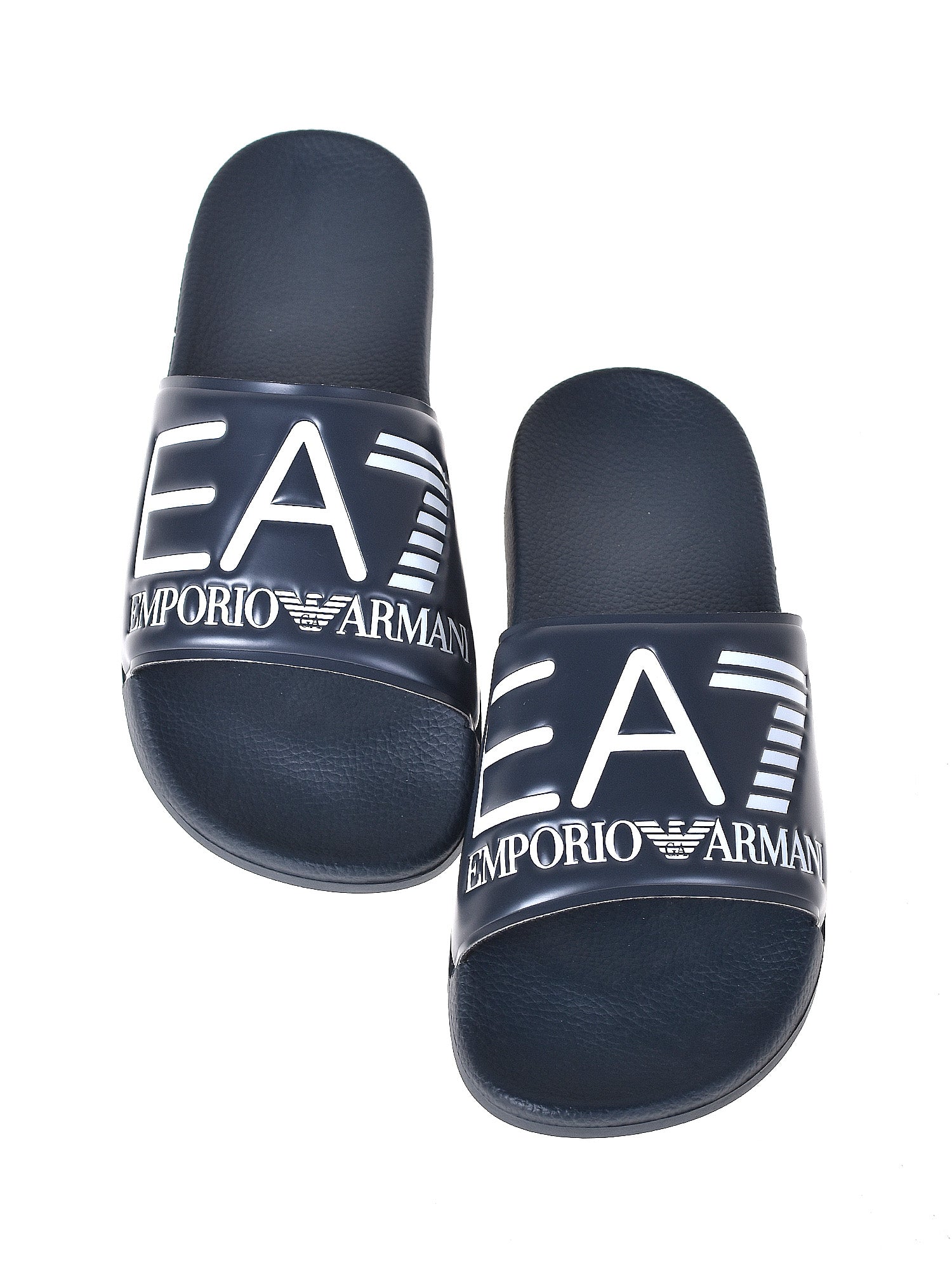 Ciabatte Blu bianco Ea7 Emporio Armani