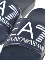 Ciabatte Blu bianco Ea7 Emporio Armani