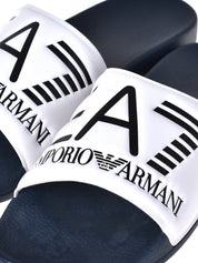 Ciabatte Bianco blu Ea7 Emporio Armani