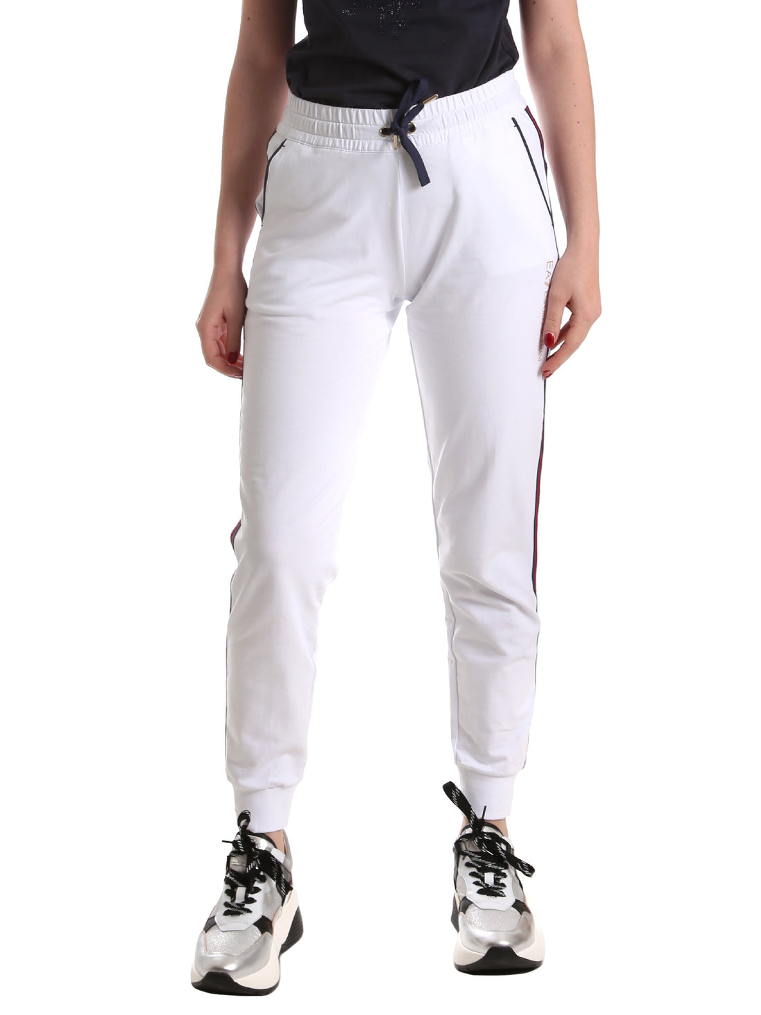 Pantaloni sportivi Bianco Ea7 Emporio Armani