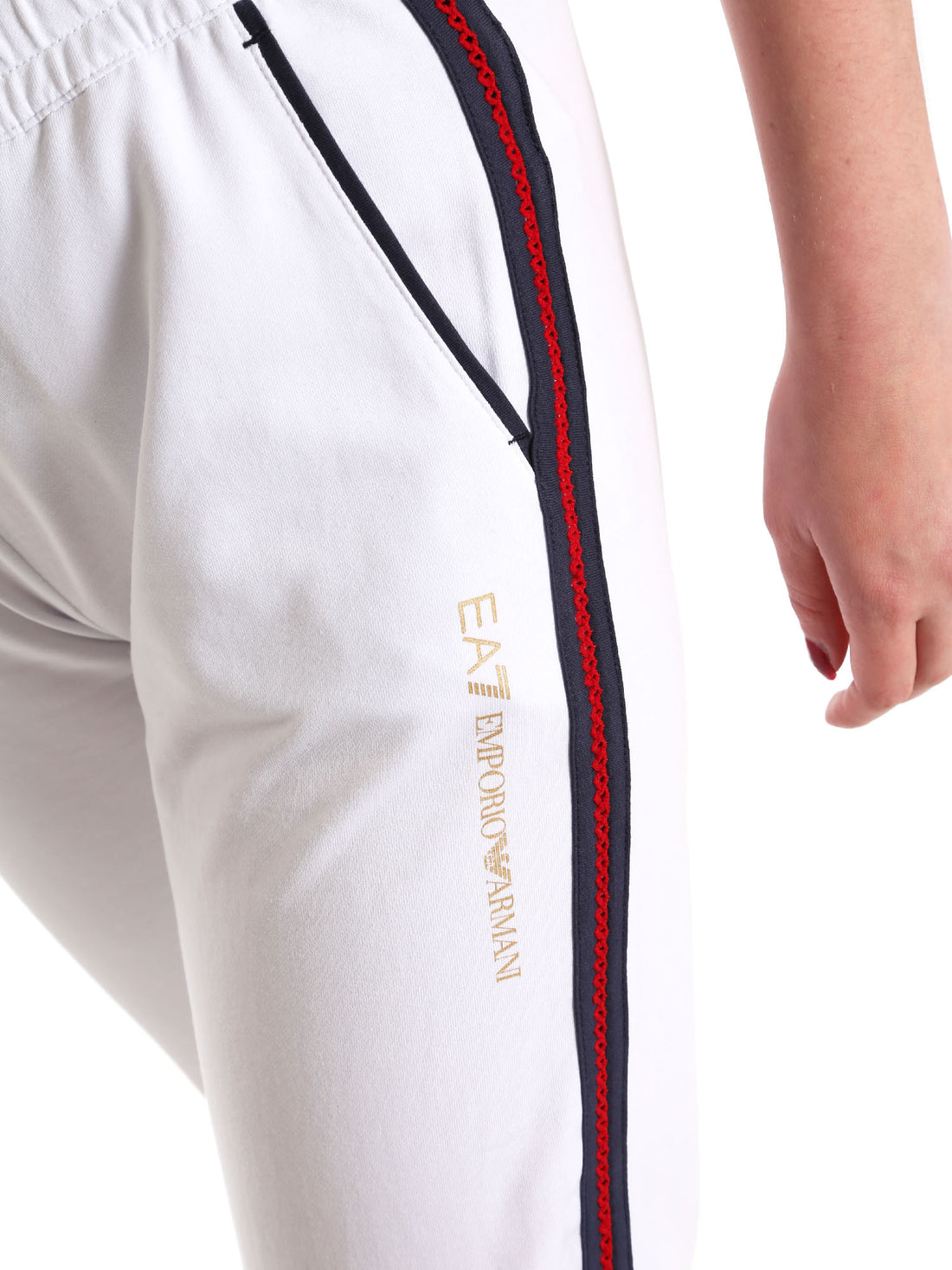 Pantaloni sportivi Bianco Ea7 Emporio Armani