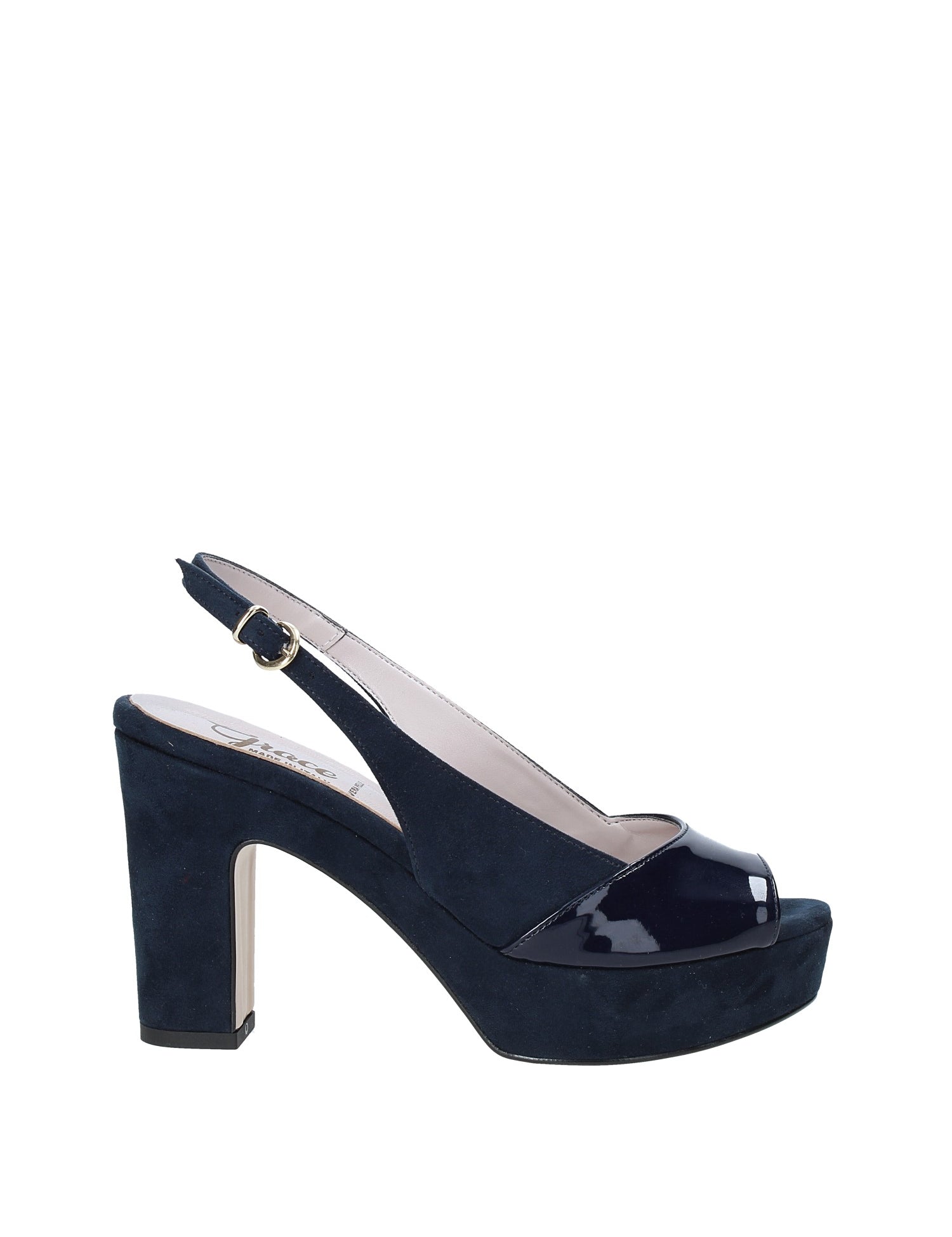 Sandali tacco Blu Grace Shoes