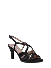 Sandali tacco Nero Louis Michel