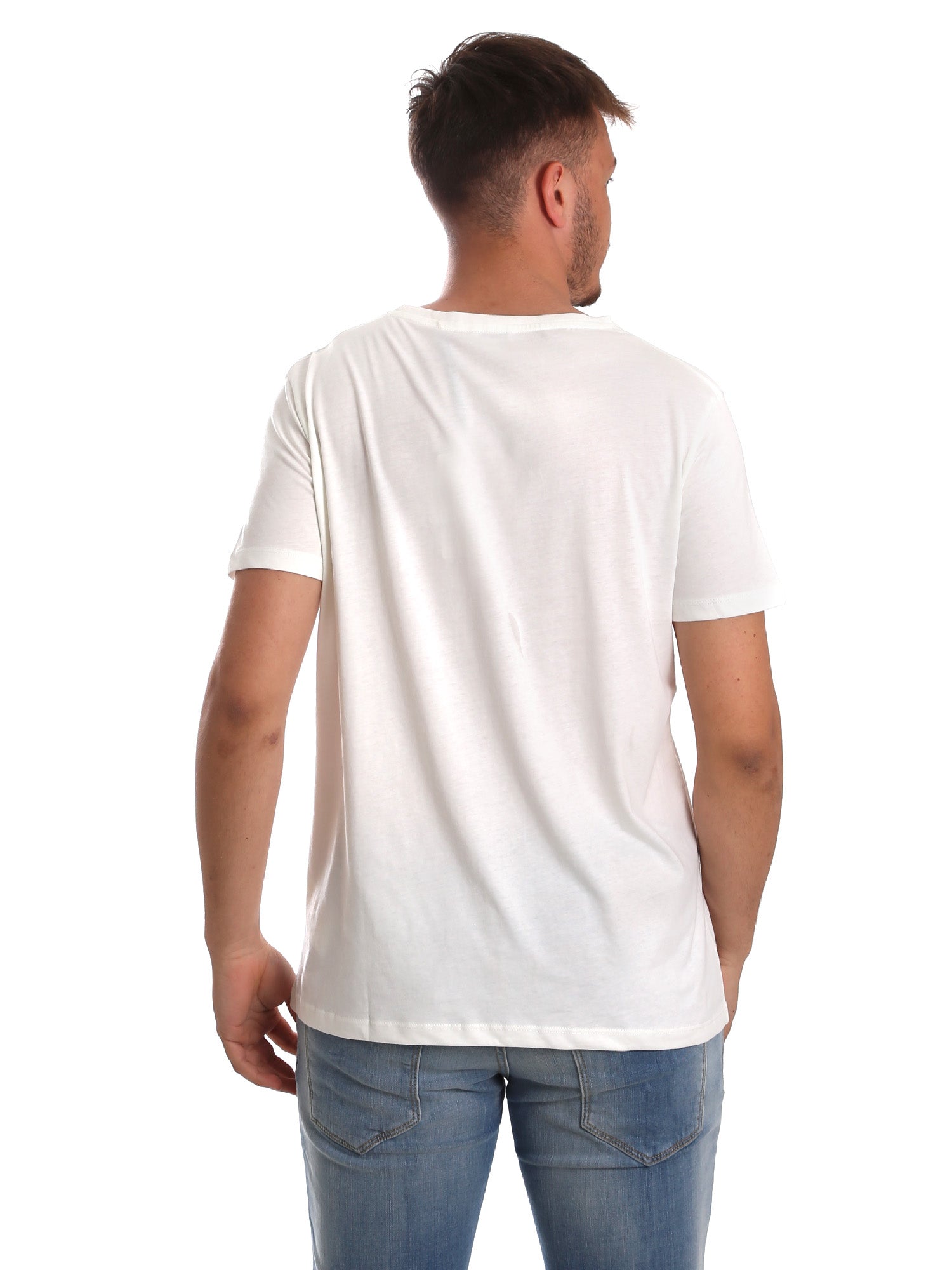 T-shirt Bianco Ss 301 U.s. Polo Assn.