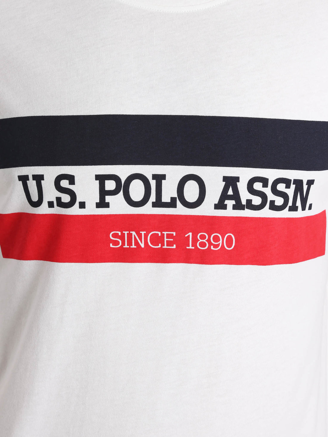 T-shirt Bianco Ss 301 U.s. Polo Assn.