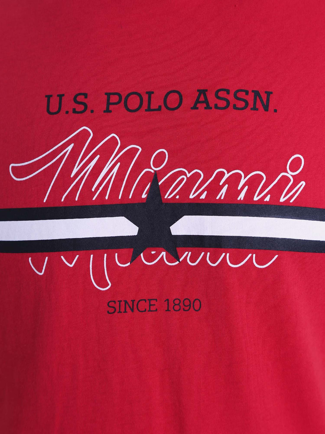 T-shirt Rosso U.s. Polo Assn.