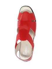 Sandali tacco Rosso Susimoda