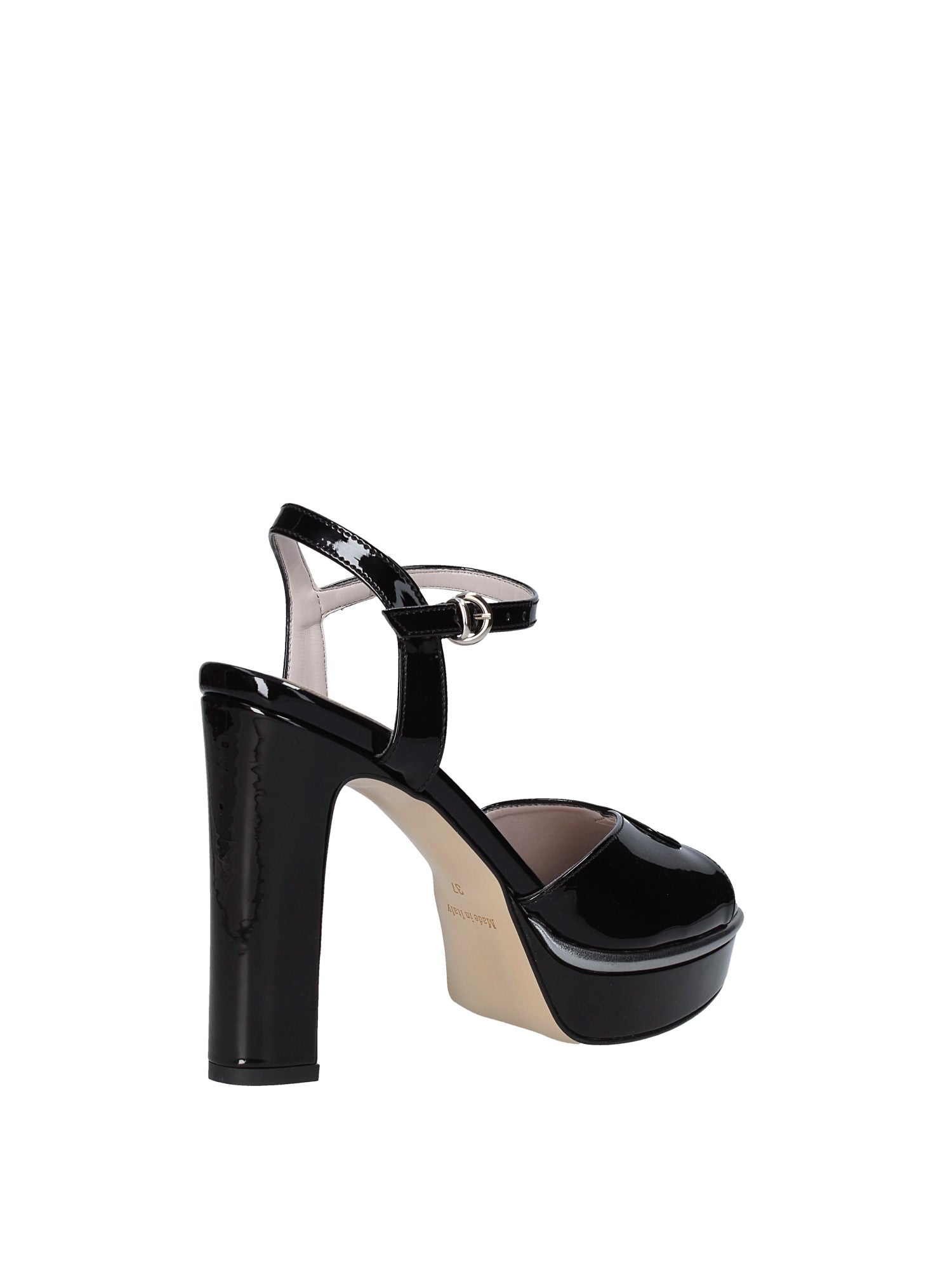 Sandali tacco Nero Ch Pi Grace Shoes