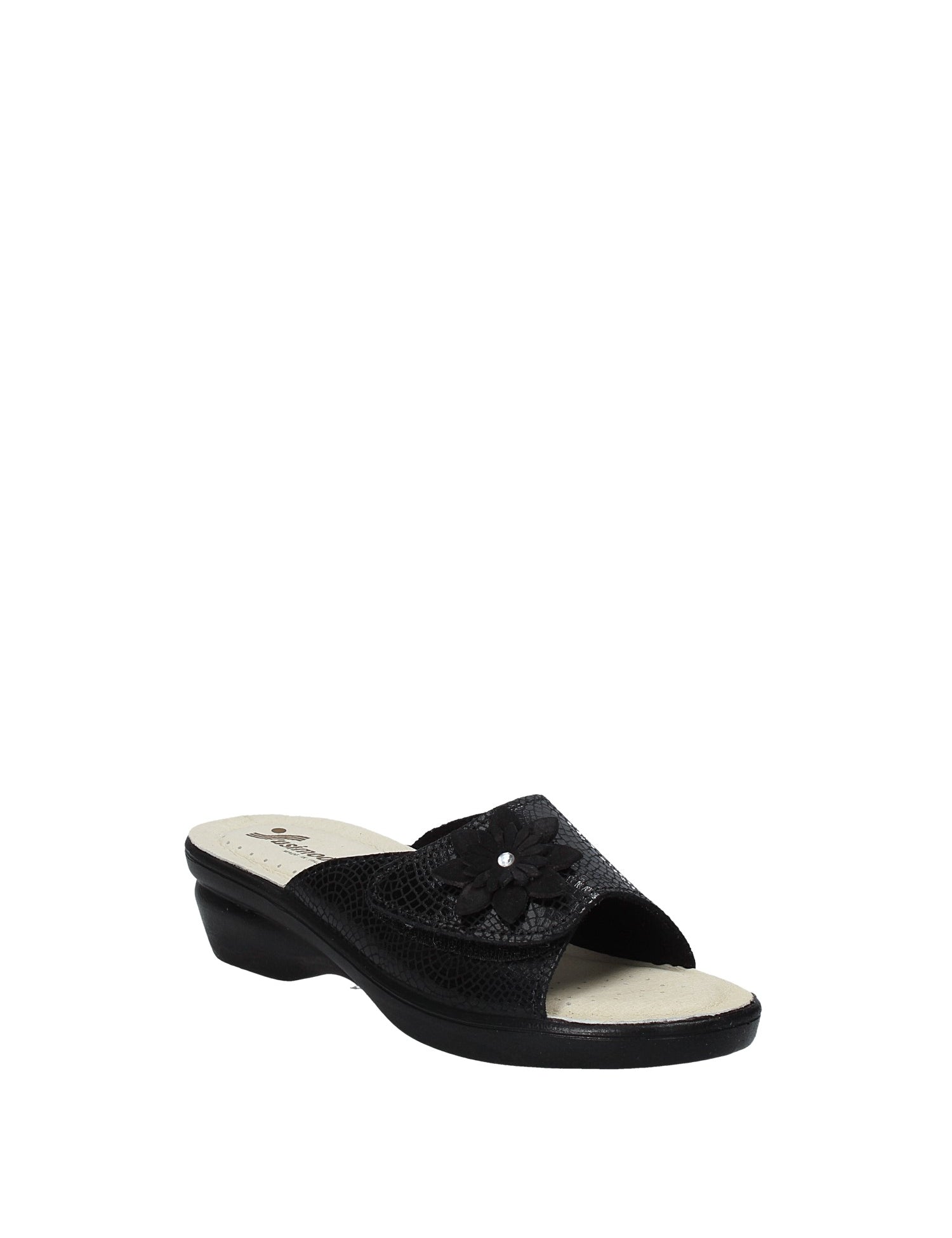 Sandali con strappi Nero Susimoda