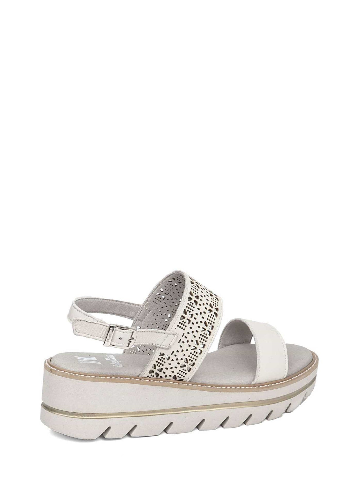 Sandali zeppa Beige Miss Callaghan