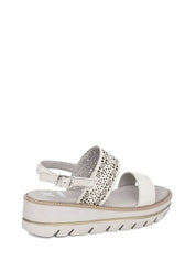 Sandali zeppa Beige Miss Callaghan