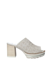 Sandali tacco Bianco Miss Callaghan