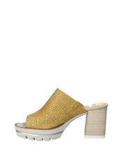 Sandali tacco Giallo Miss Callaghan