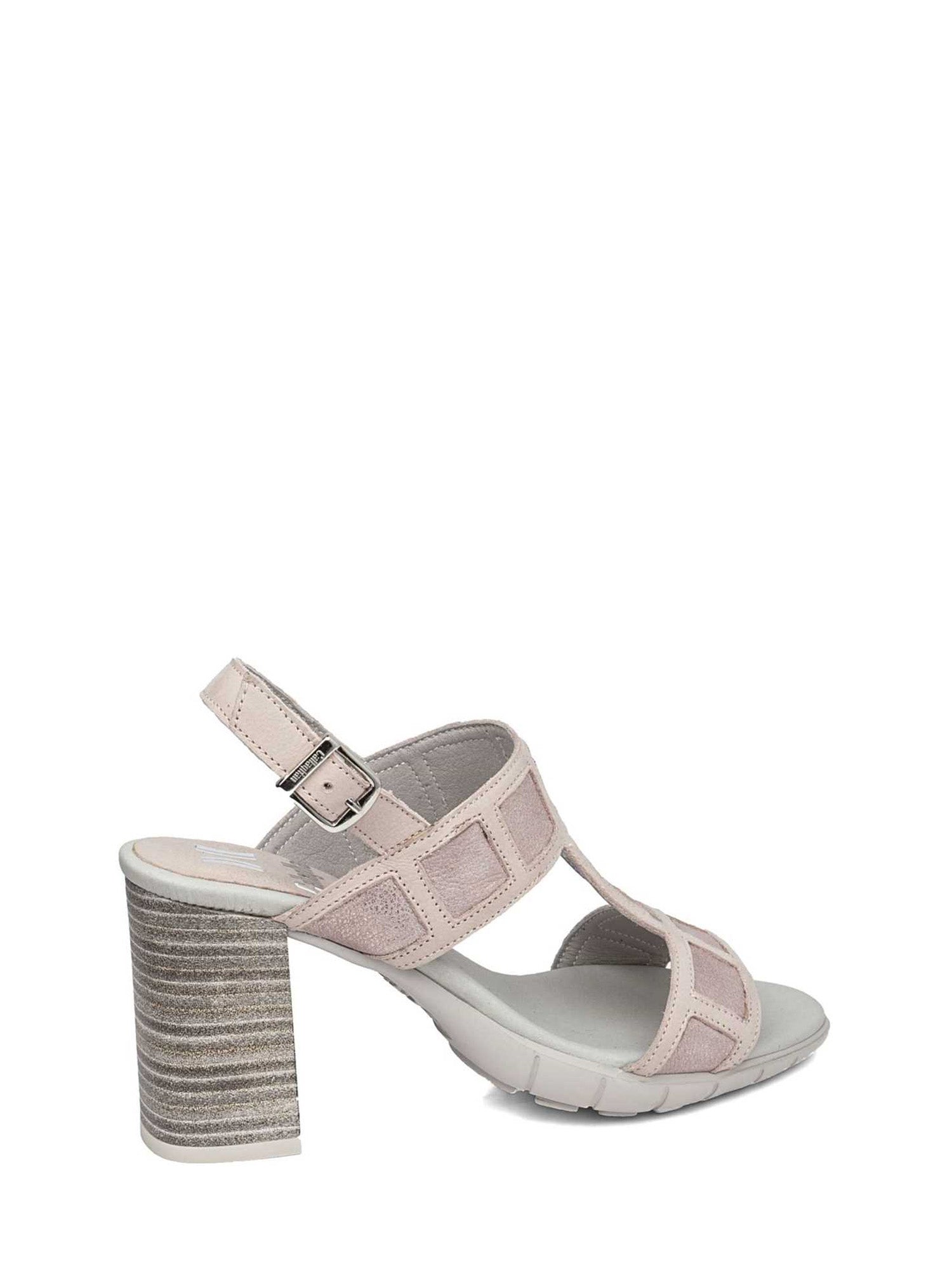 Sandali tacco Beige Miss Callaghan