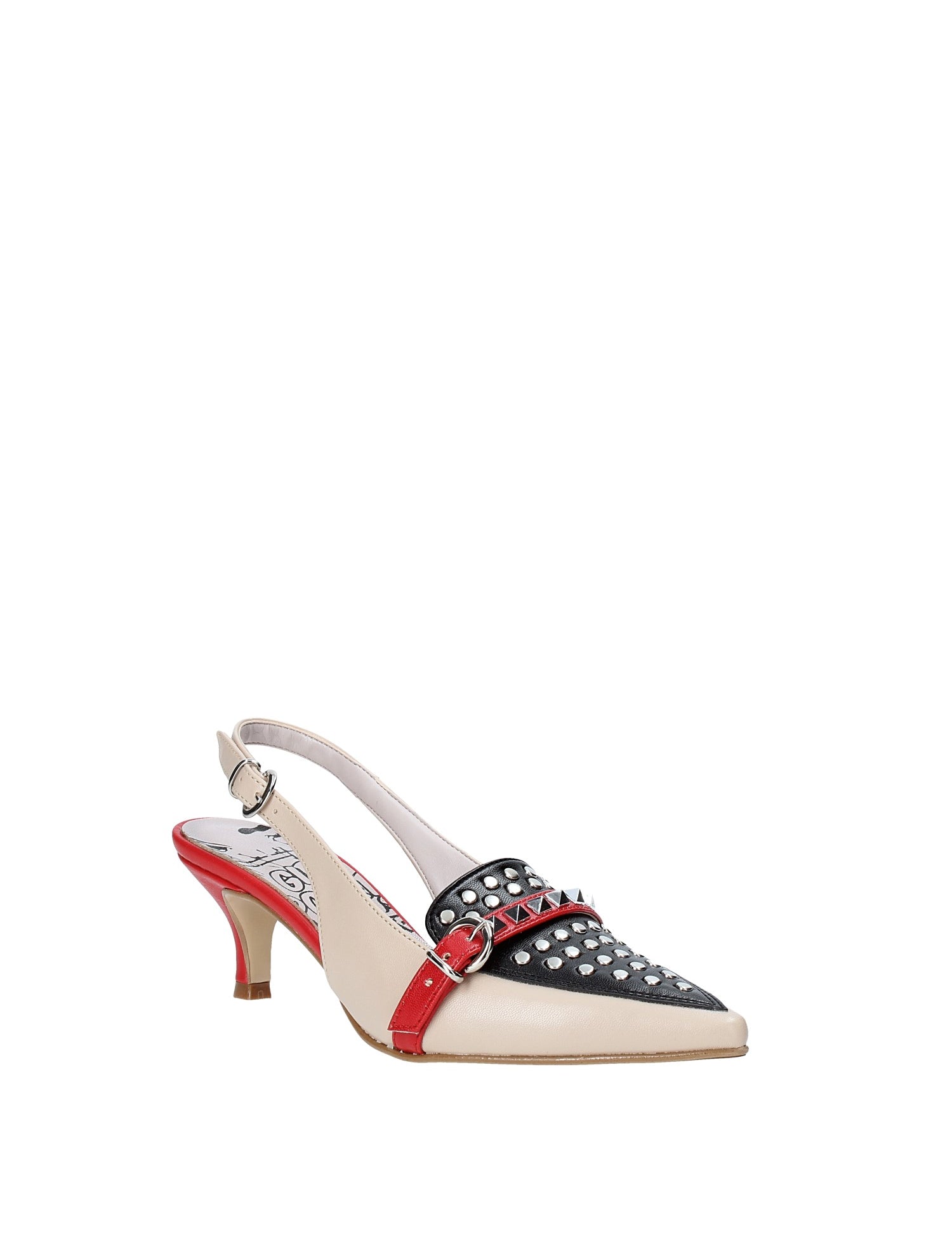 Sandali tacco Beige Grace Shoes