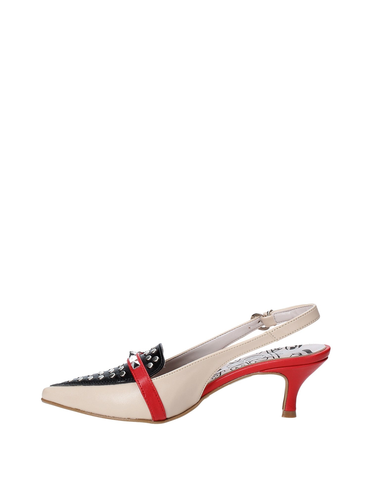 Sandali tacco Beige Grace Shoes