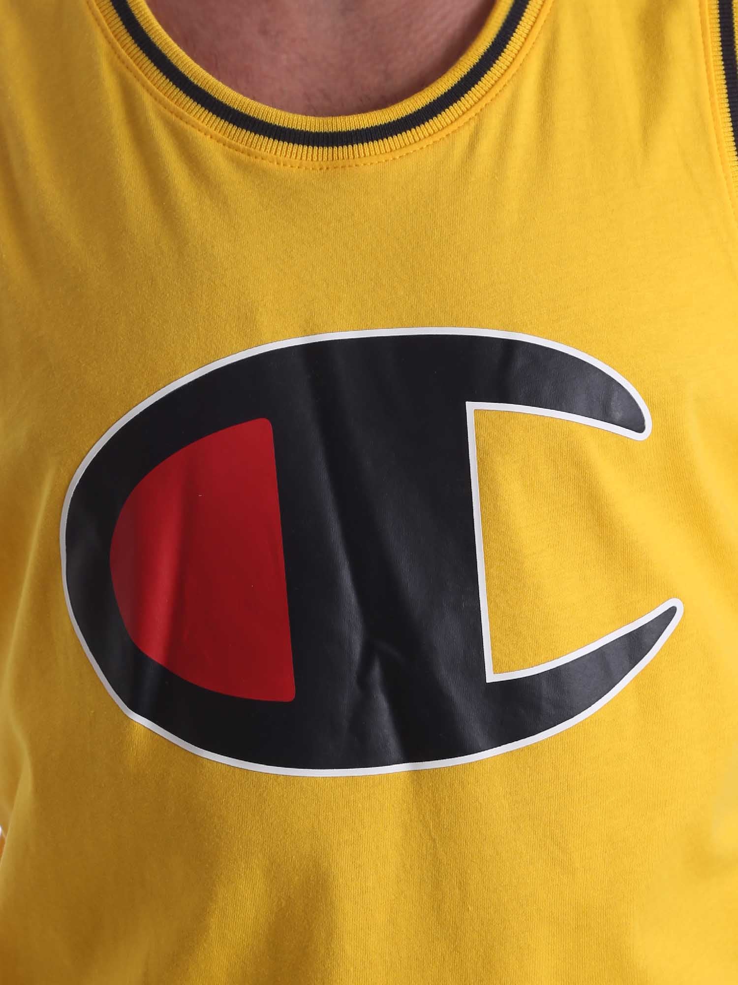 Canotte Giallo Champion