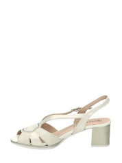 Sandali tacco Dorato Pitillos