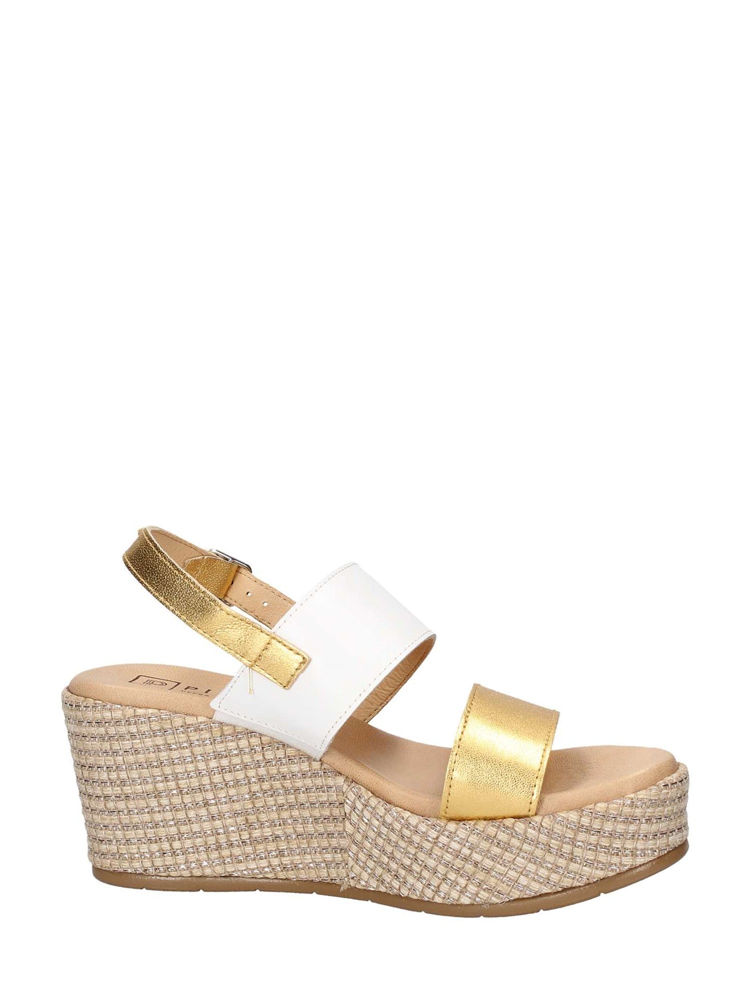 Sandali zeppa Bianco Pitillos