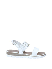 Sandali zeppa Bianco Jeiday