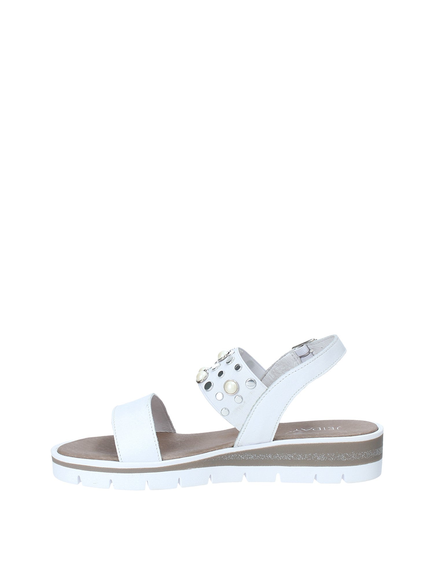 Sandali zeppa Bianco Jeiday