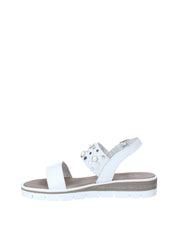 Sandali zeppa Bianco Jeiday