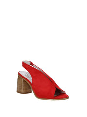 Sandali tacco Rosso Grace Shoes