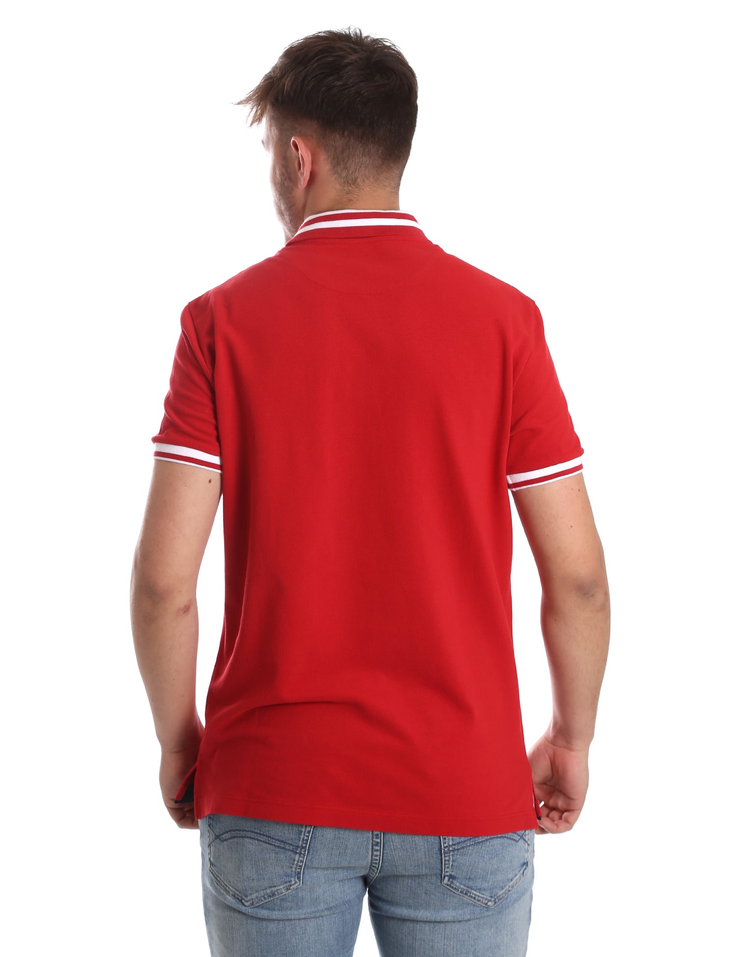 Polo Rosso Nero Giardini