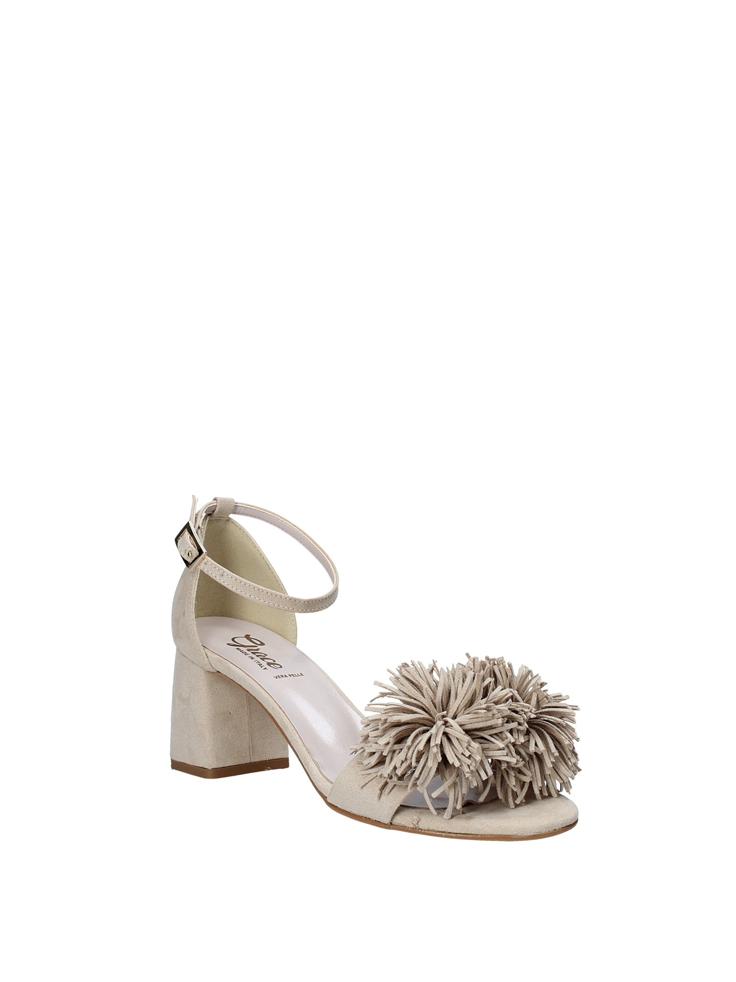 Sandali tacco Beige Grace Shoes