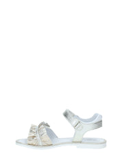 Sandali con strappi Dorato Nero Giardini Junior