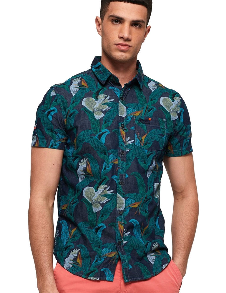 Camicie Blu Superdry